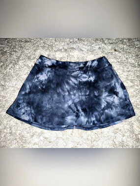 Stelle Tie-Dye Skort in Blue Size Large Like New skirt tennis stretch sport